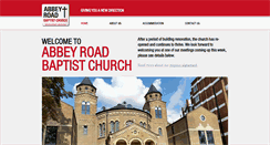 Desktop Screenshot of abbeychurch.org